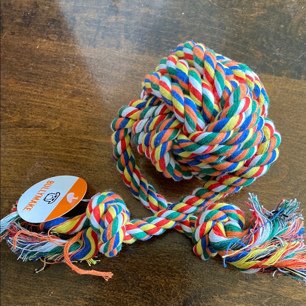Colorful Rope Dog Toy - Picture 4 of 4